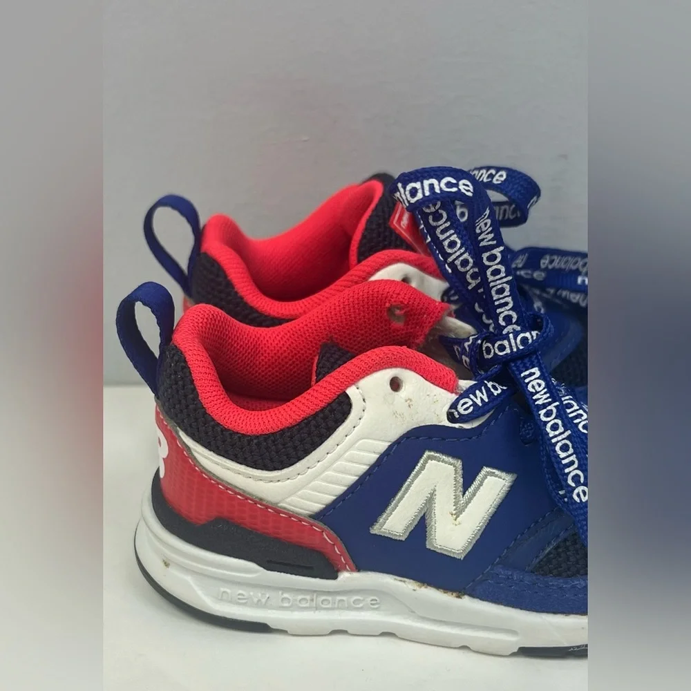 New Balance- Toddler, Blue w/ Logo‎ laces, Size:5, Pre-Owned